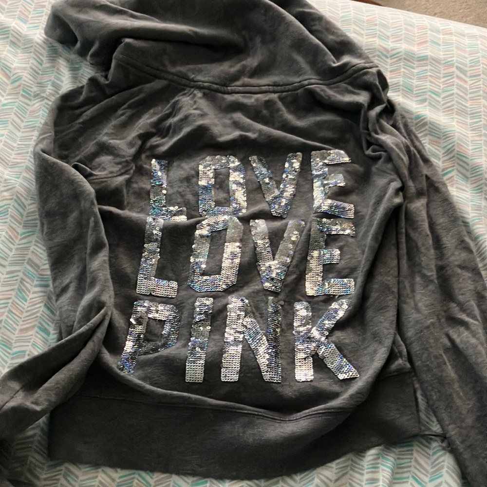 Pink Victoria secret jacket small